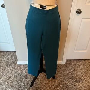 J.Crew Martie Teal Pants Trousers 8T